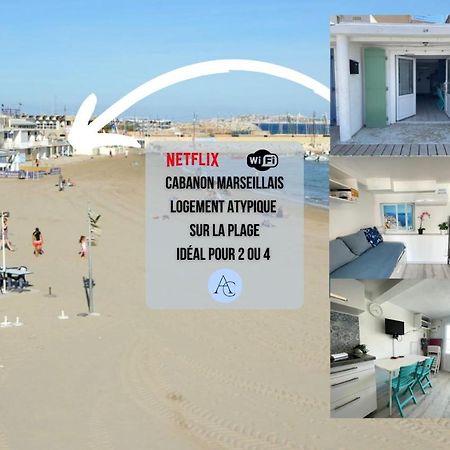 Apartamento Le Vrai Cabanon De La Pointe Rouge Marsella Exterior foto